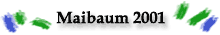 zu den Bildern Maibaum 2001